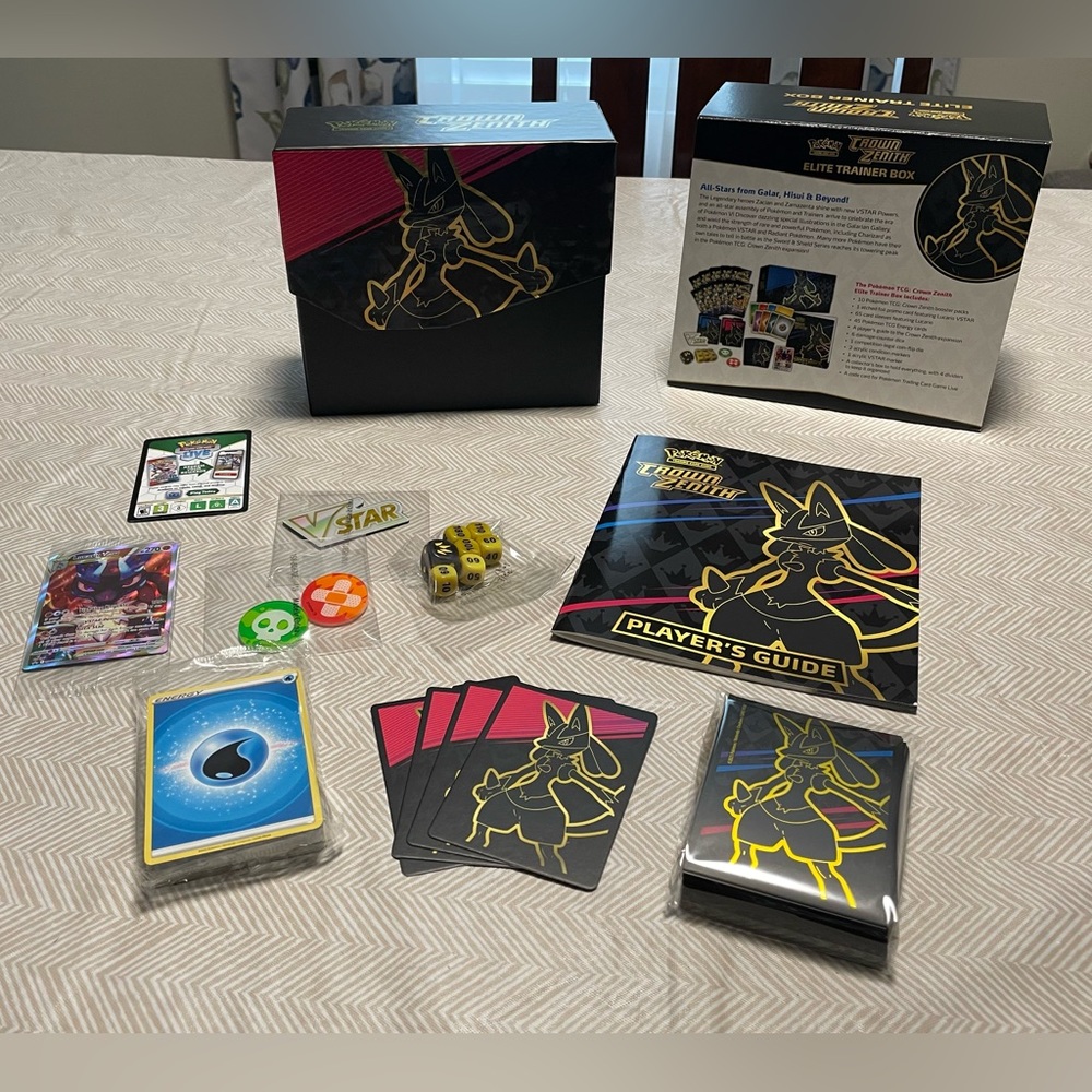 Pokemon Crown Zenith Trainer Box ETB NO PACKS